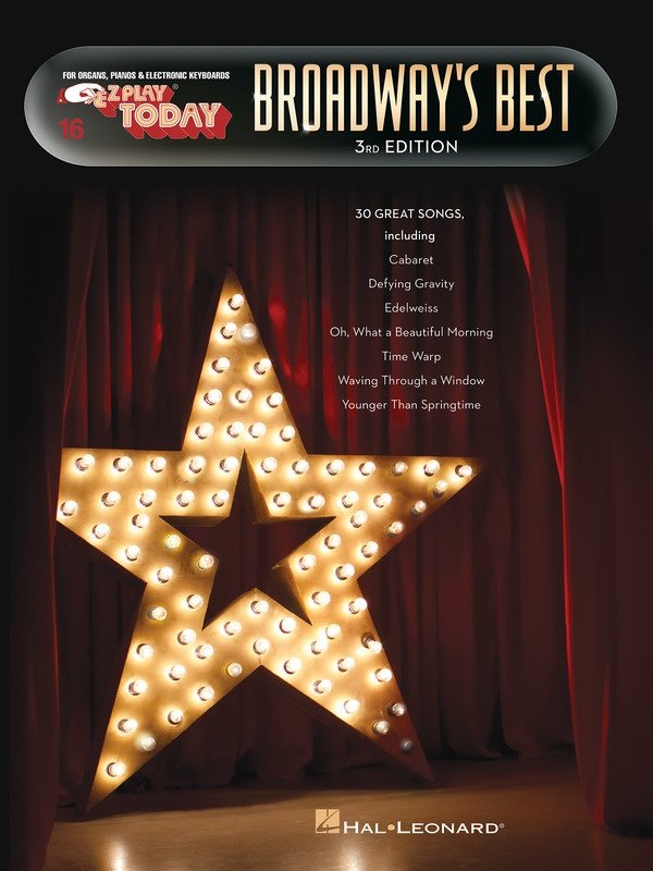BROADWAYS BEST 3RD EDITION EZ PLAY 16