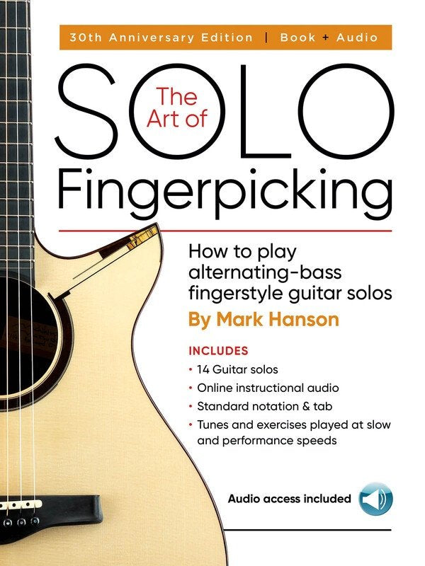 Art of Solo Fingerpicking 30th Anniversary Edition Bk/ola