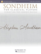 Sondheim for Classical Players Violin/piano Bk/ola