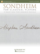 Sondheim for Classical Players Flute/piano Bk/ola