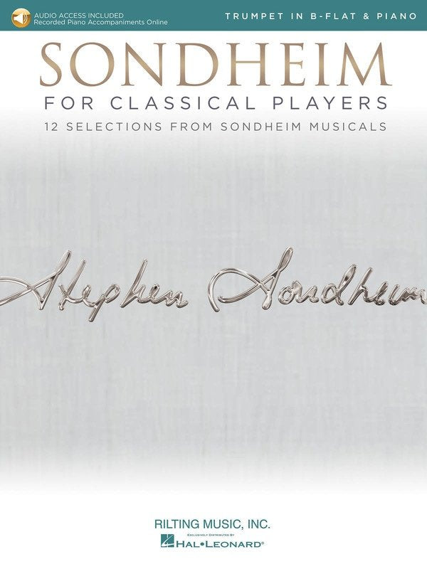 Sondheim for Classical Players Trumpet/piano Bk/ola