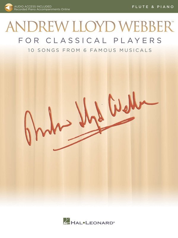 Lloyd Webber for Classical Players Flute/piano Bk/ola