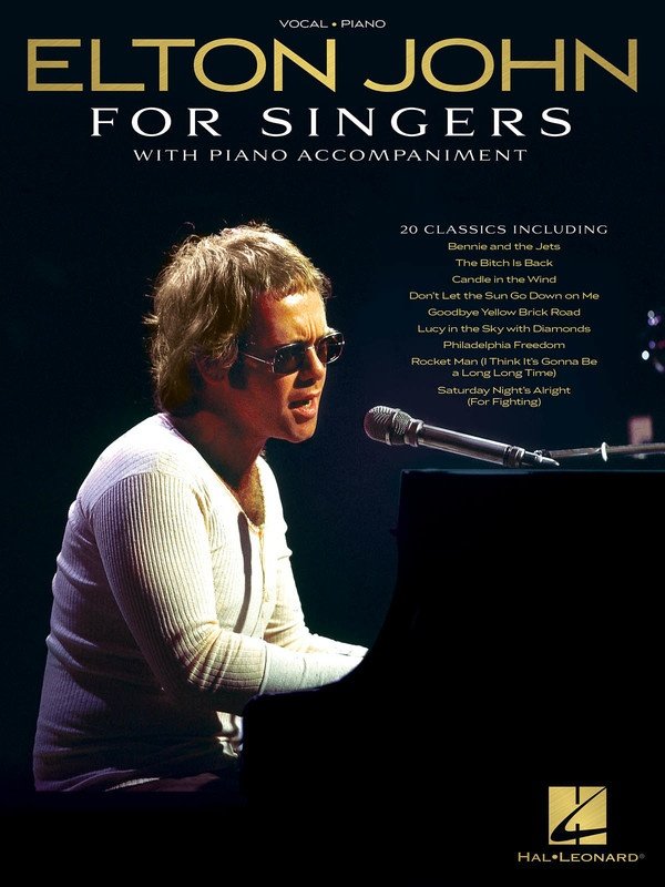 ELTON JOHN FOR SINGERS WITH PIANO ACCOMPANIMENT