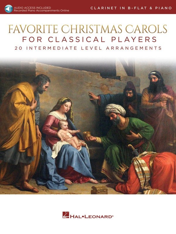 Favorite Christmas Carols Classical Players Clarinet Bk/ola