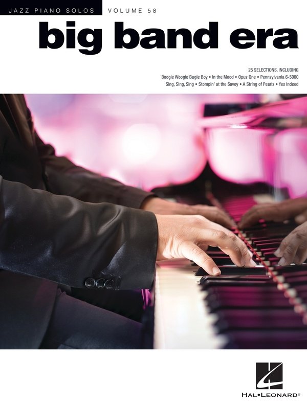 Big Band Era Jazz Piano Solos V58 Jps