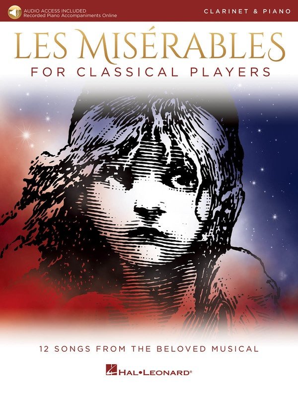 Les Miserables for Classical Players Clarinet/piano Bk/ola