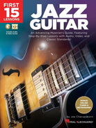 First 15 Lessons Jazz Guitar Tab Bk/olm
