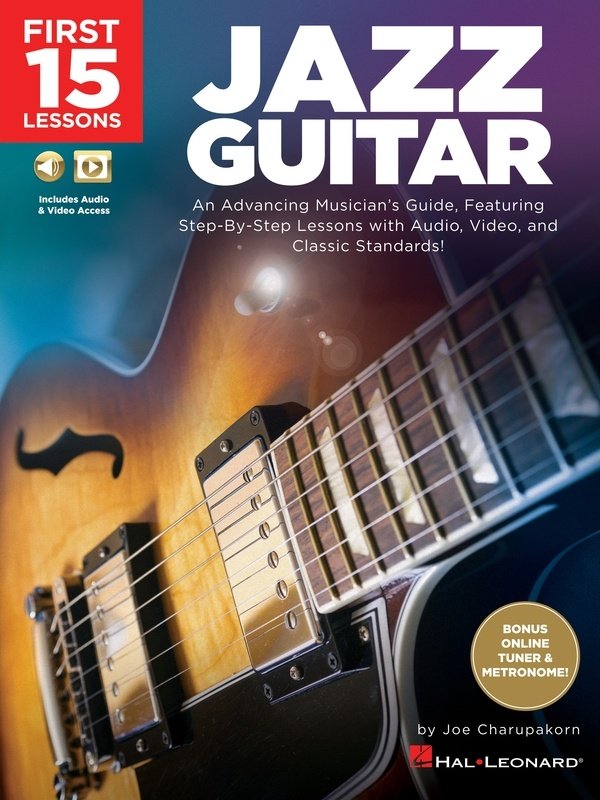 First 15 Lessons Jazz Guitar Tab Bk/olm