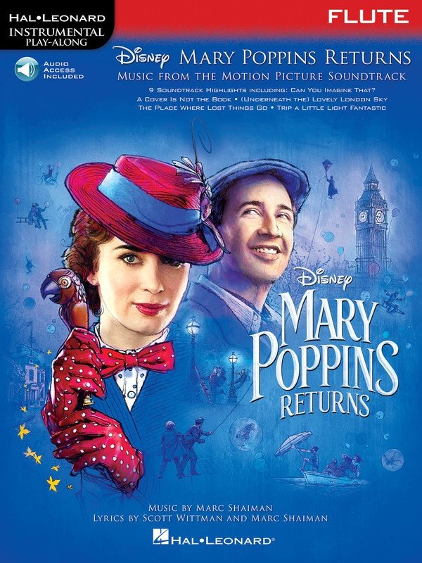 Mary Poppins Returns for Flute Bk/ola