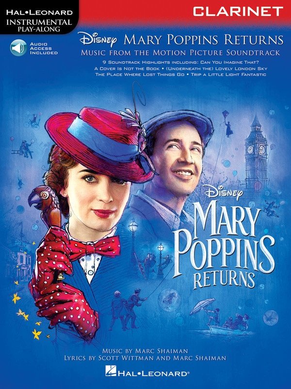 Mary Poppins Returns for Clarinet Bk/ola