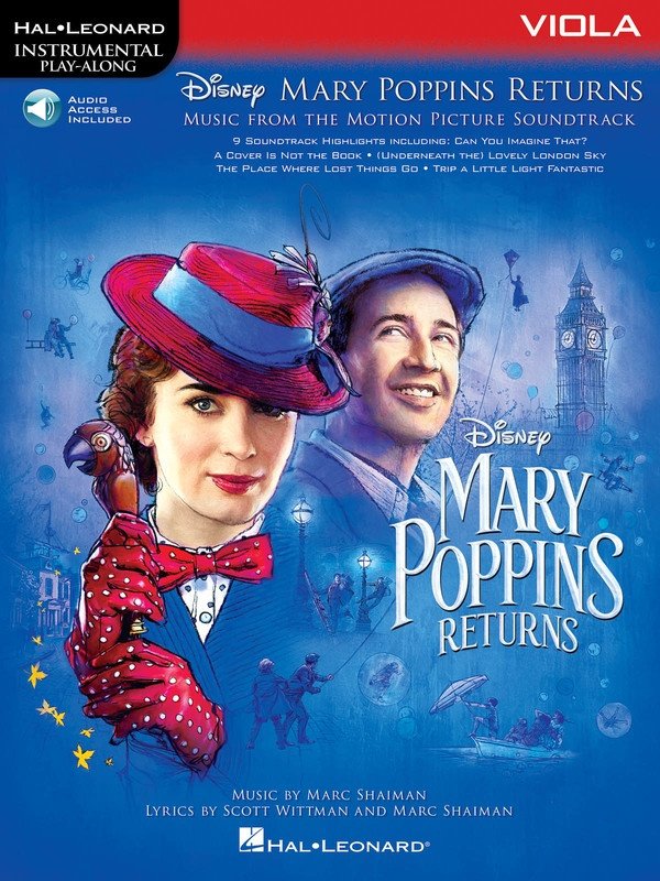 Mary Poppins Returns for Viola Bk/ola