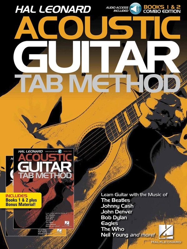 Hl Acoustic Guitar Tab Method Combo Edition Bk/ola