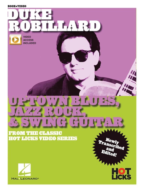 Robillard - Uptown Blues Jazz Rock & Swing Guitar Bk/olv