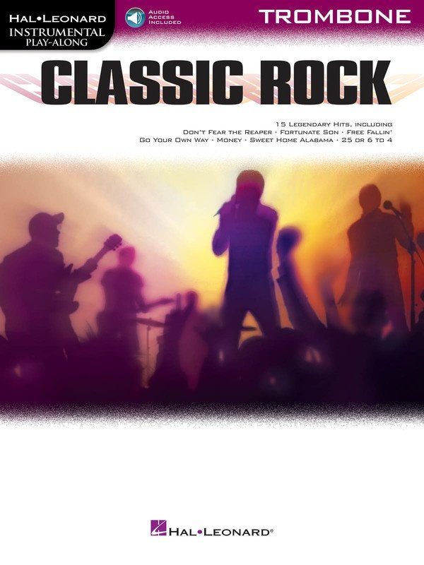Classic Rock for Trombone Bk/ola