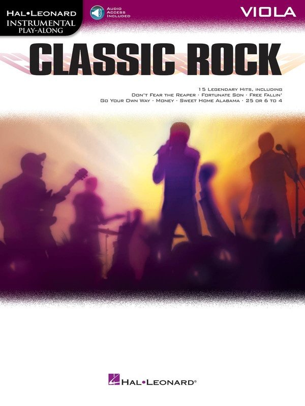 Classic Rock for Viola Bk/ola