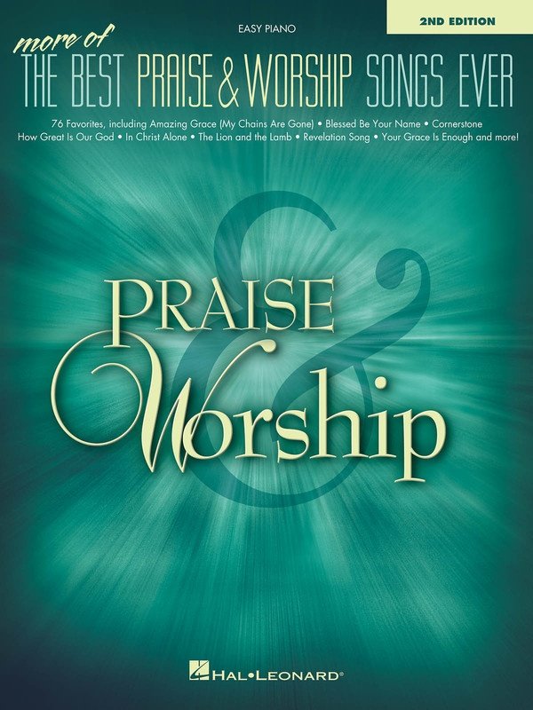 More of the Best Praise & Worship Songs Ever Easy Piano