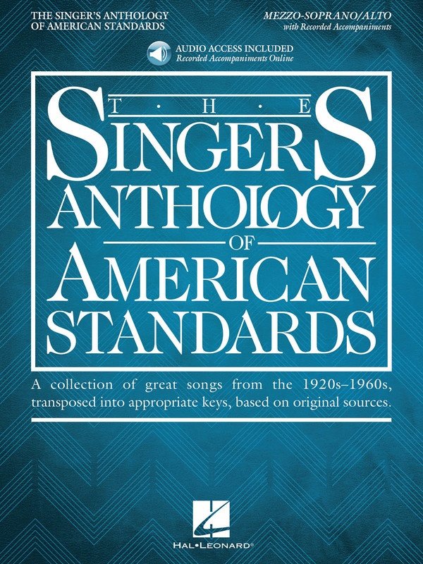 Singers Anth American Standards Mezzo/belter Bk/ola