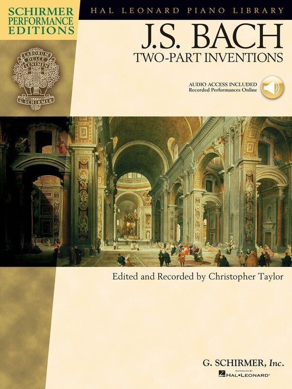 Bach - Two Part Inventions Bk/ola Spe