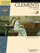Clementi - Sonatinas Op 36 Piano Bk/ola Spe