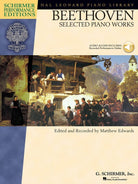 Beethoven Selected Piano Works Spe Bk/cd