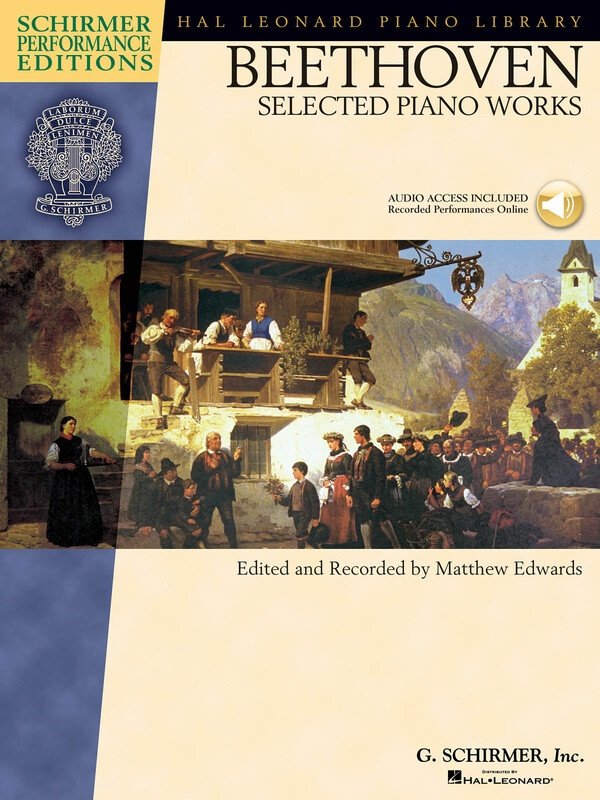 Beethoven Selected Piano Works Spe Bk/cd