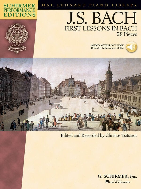 First Lessons in Bach 28 Pieces Bk/ola Spe