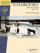 Tchaikovsky - the Seasons Op 37bis Bk/ola Spe