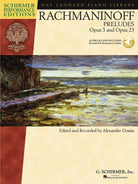 Rachmaninoff Preludes Op 3 Op 23 Bk/ola Spe