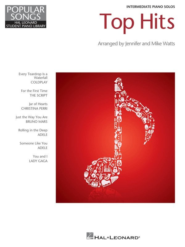 Hlspl Top Hits Intermediate Piano Solos