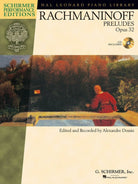 Rachmaninoff - Preludes Op 32 Bk/cd Spe