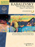 Kabalevsky - Pieces for Children Op 27 & 39 Bk/ola Spe