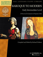 Baroque to Modern Early Intermediate Level Spe