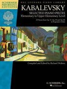 Kabalevsky - Selected Piano Pieces Elementary-Upper