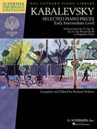 Kabalevsky - Selected Piano Pieces Early Intermediate