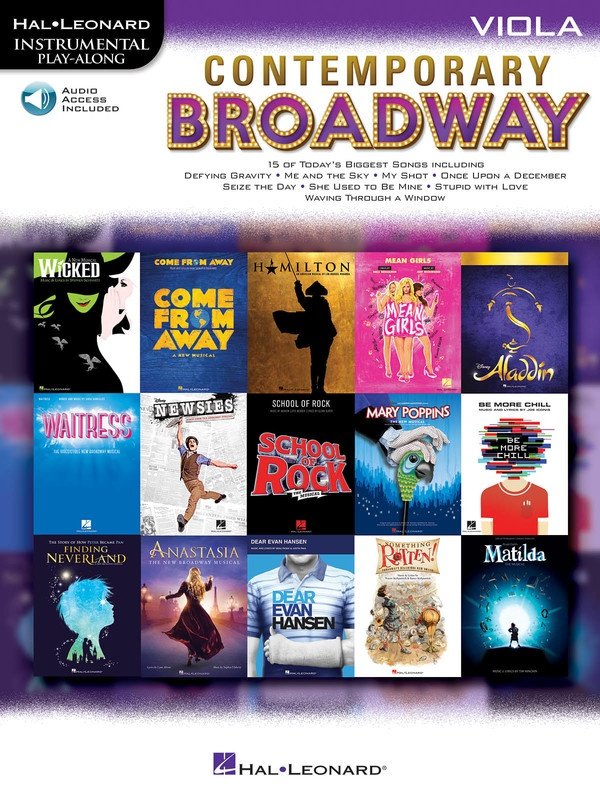 Contemporary Broadway for Viola Bk/ola
