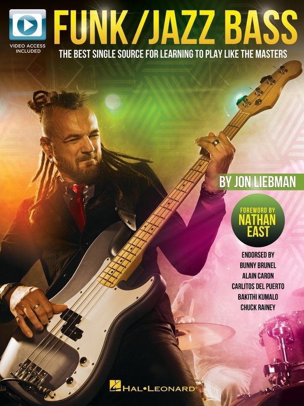 Funk/jazz Bass Tab Bk/olv