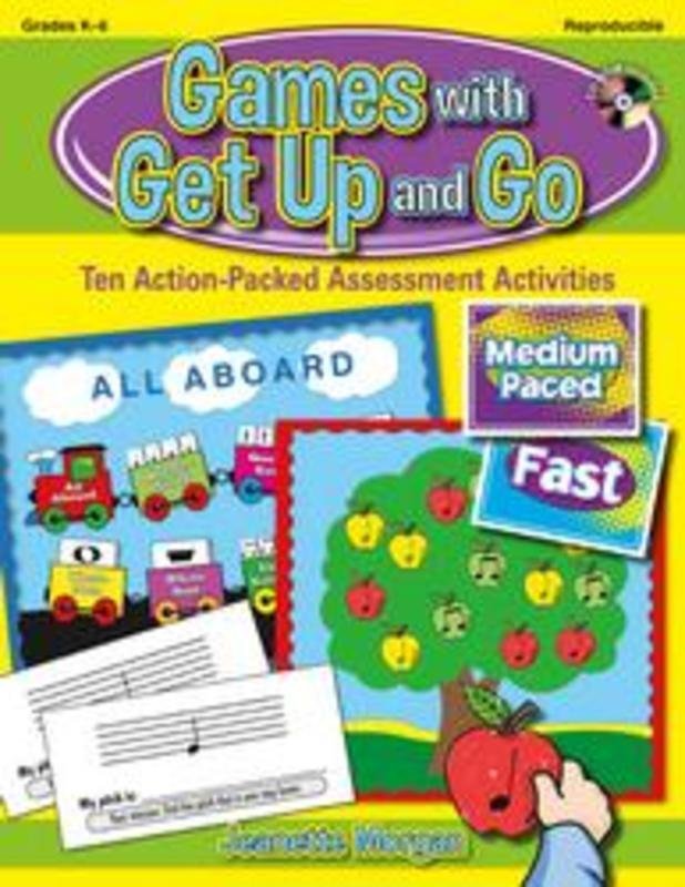 Games With Get up and Go Cd-Rom Reproducible