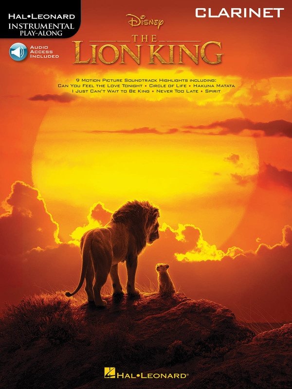 The Lion King for Clarinet Bk/ola