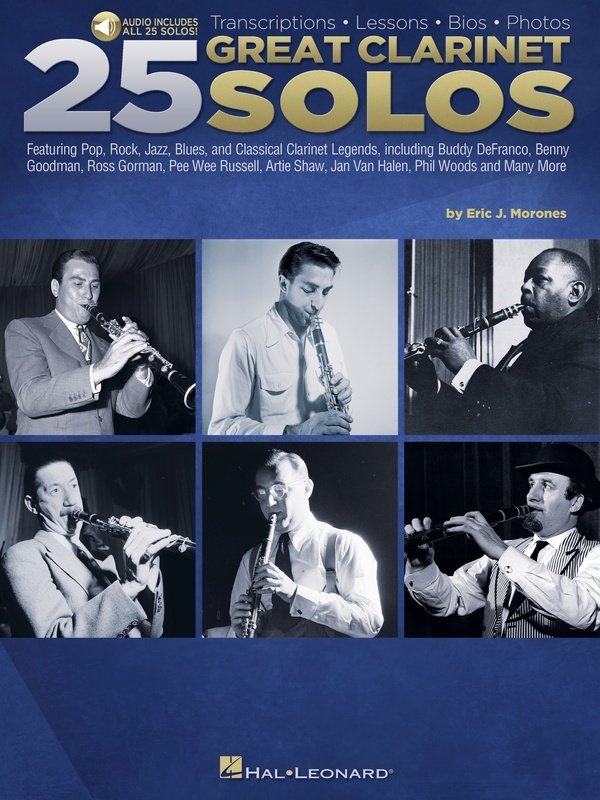 25 Great Clarinet Solos Bk/ola
