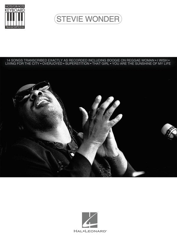 Stevie Wonder Note for Note Keyboard Transcriptions