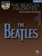 Beatles Favorites Beg Piano Play Along Bk/cd V7
