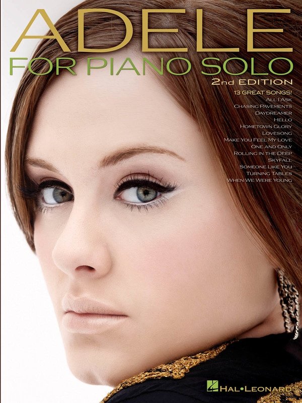 Adele for Piano Solo 2nd Edition