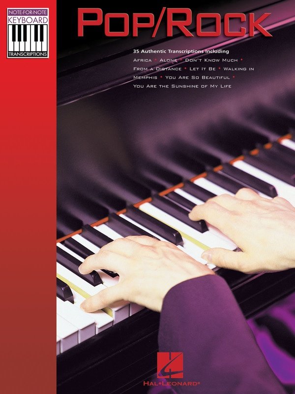 Pop Rock Keyboard Transcriptions