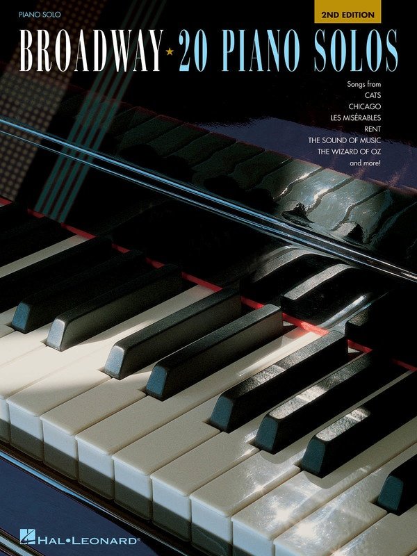 Broadway 20 Piano Solos 2nd Edition