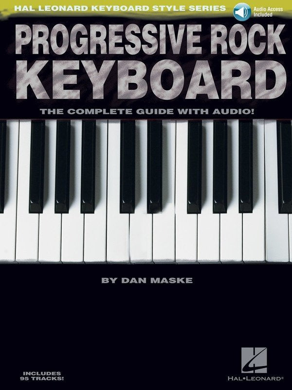 Keyboard Style Progressive Rock Keyboard Bk/cd