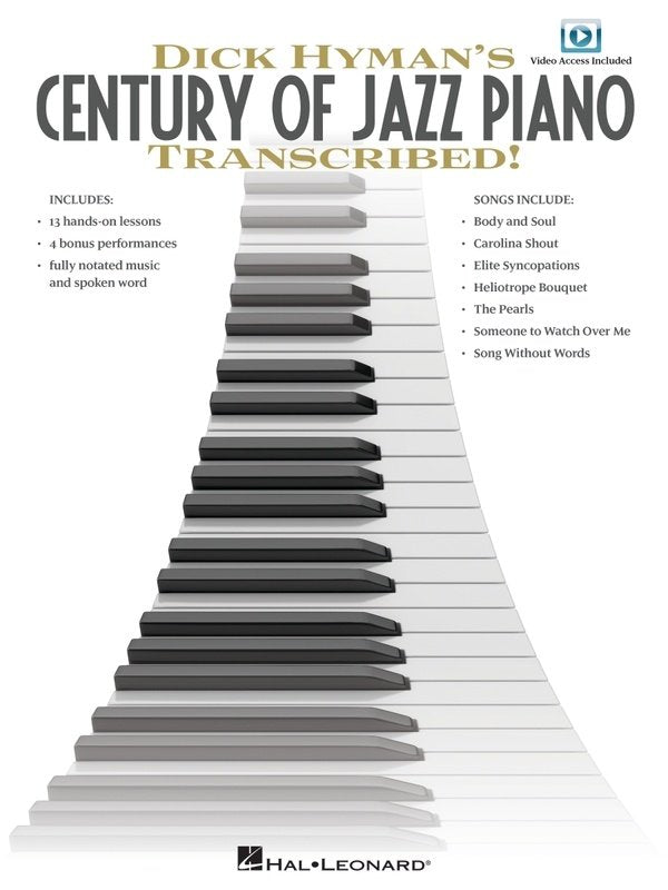 Dick Hymans Century of Jazz Piano Transcribed Bk