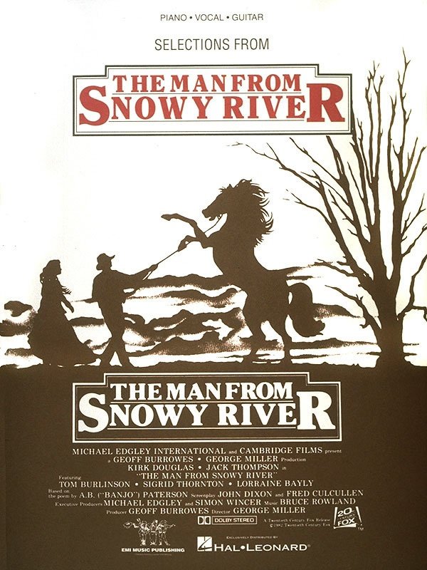 Man From Snowy River Selections Piano Solos