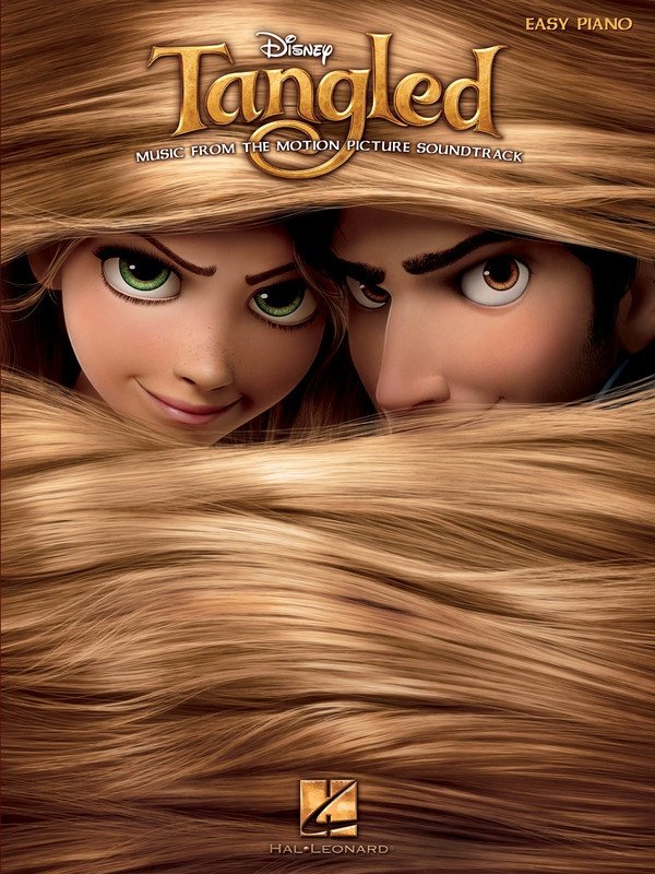 Tangled Disney Movie Selections Easy Piano