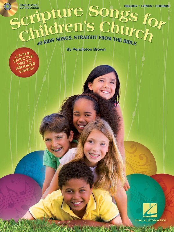 Scripture Songs for Childrens Church Bk/cd