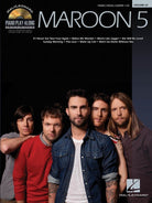 Maroon 5 Piano Play Along Bk/cd V63